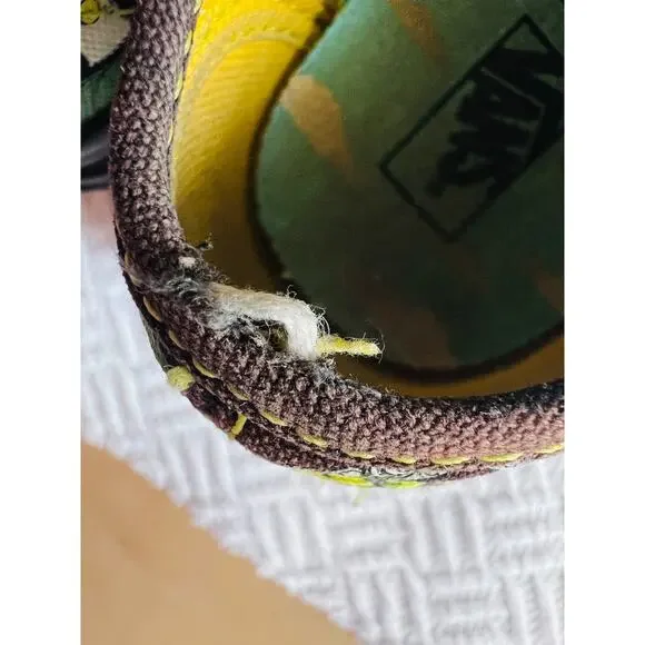 Vans x Simpsons Glow Bart Kids Sneakers Size 12 Black Green Limited Edition - Picture 5 of 11